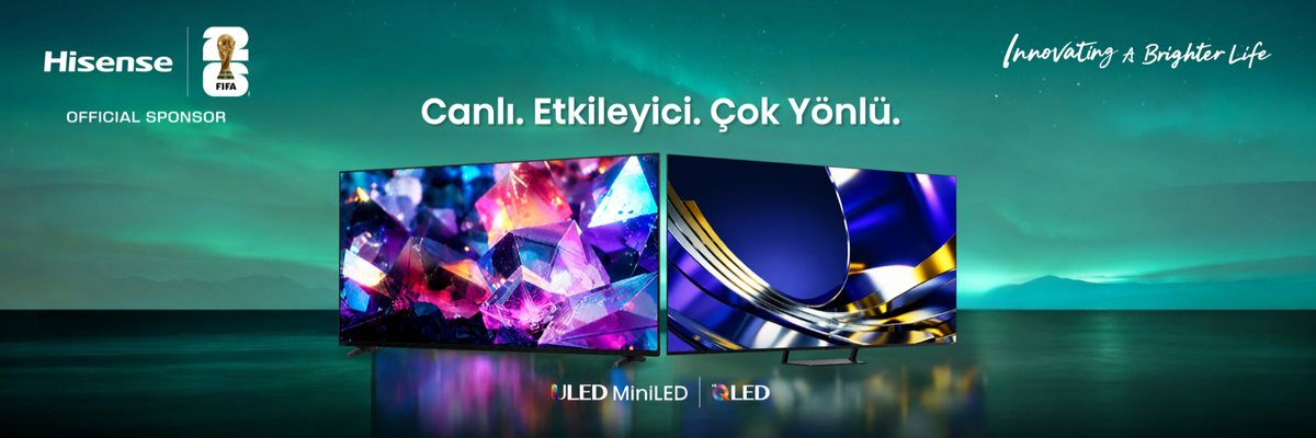 Hisense dört televizyon serisini Türkiye'de satışa sundu