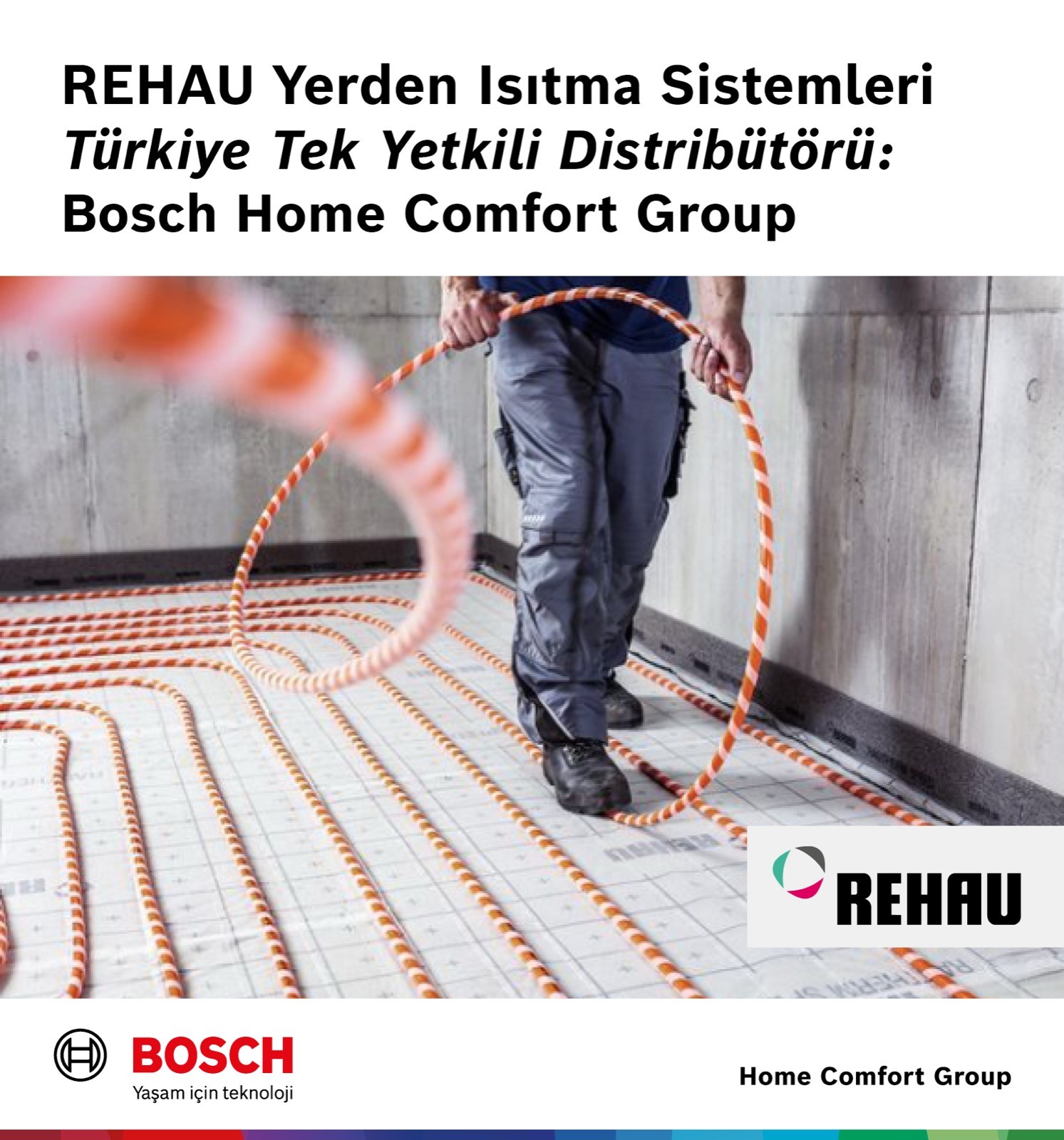 Bosch, REHAU’nun Türkiye’deki tek yetkili distribütörü oldu