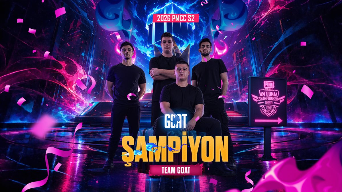 TEAM GOAT Campus Championship ikinci sezonunu kazandı