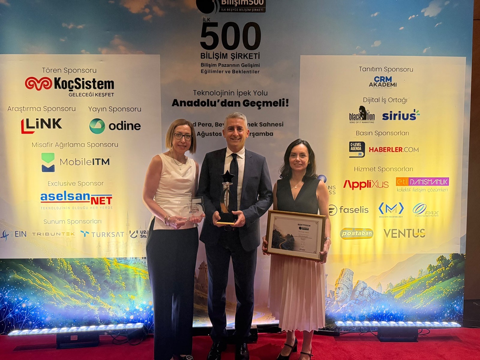 Softtech, Bilişim 500’de iki kategori birinciliği aldı