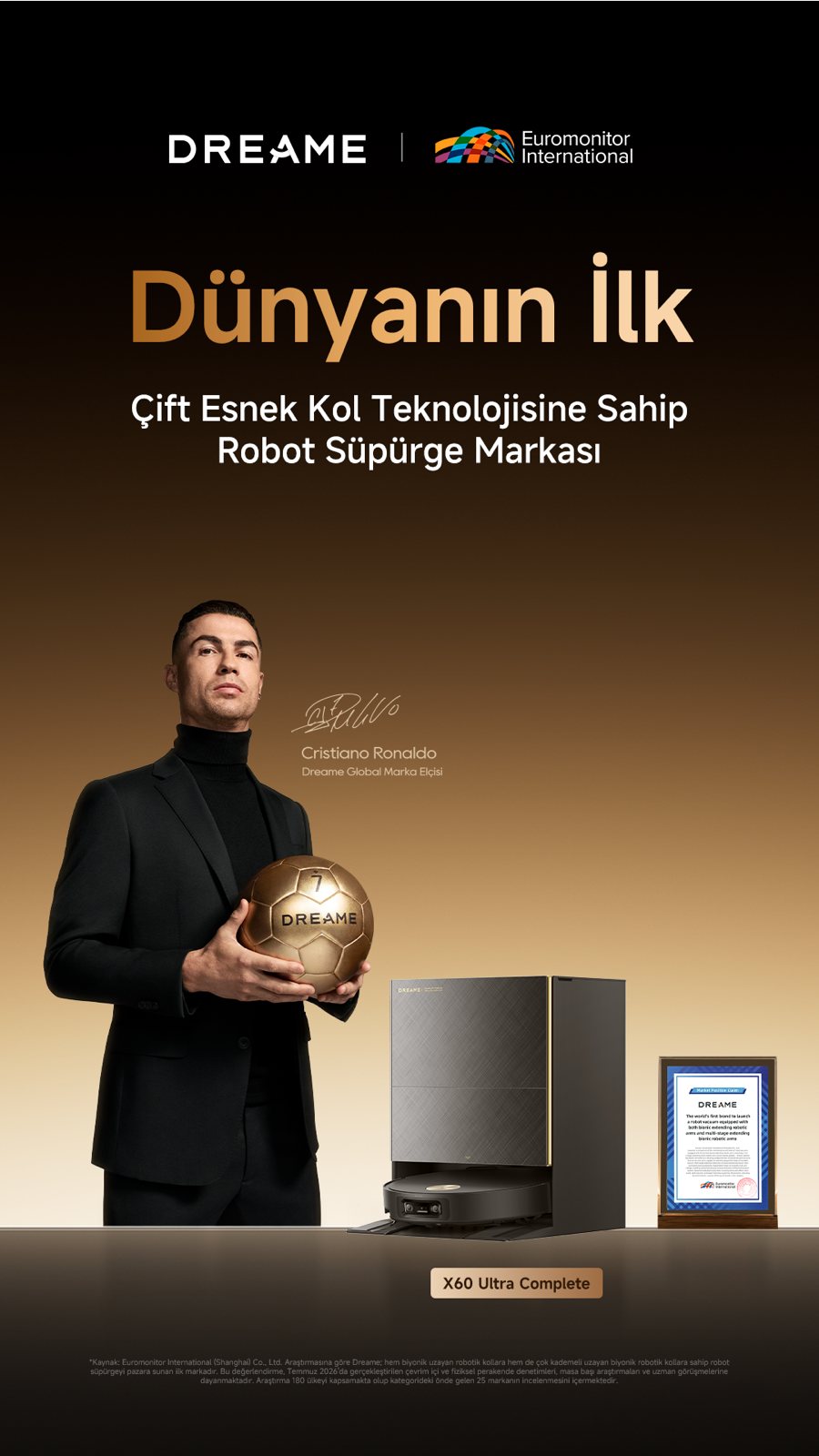 Dreame üç robot süpürge modelinde Dual Flex Arms kullandığını açıkladı