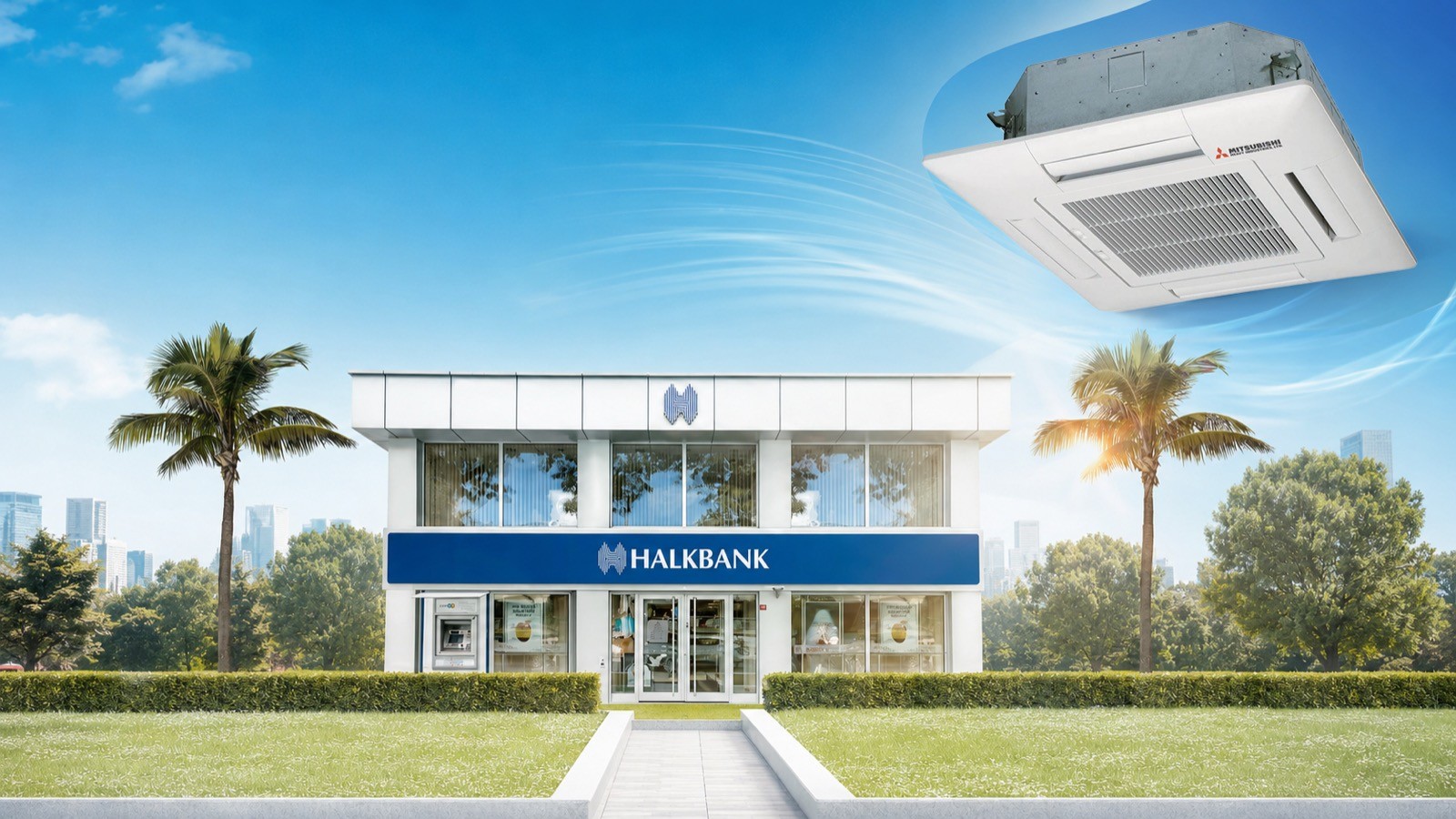 Halkbank iklimlendirme iş birliğini Mitsubishi Heavy ile yeniledi