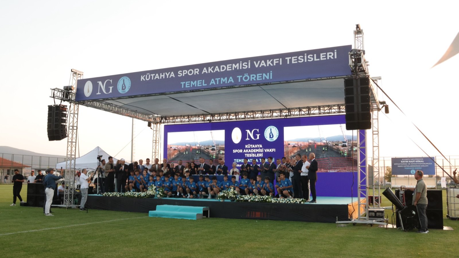 NG Grup Kütahyaspor kompleksinin temelini Yoncalı'da attı