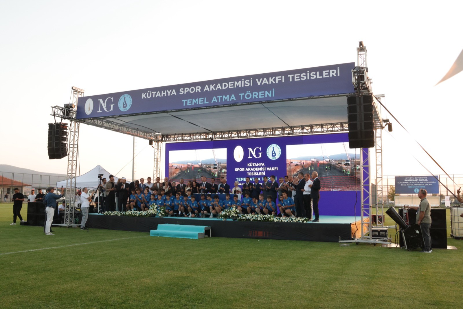 NG Grup Kütahyaspor kompleksinin temelini Yoncalı'da attı