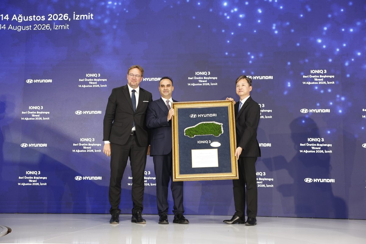 IONIQ 3 seri üretimi İzmit fabrikasında başladı