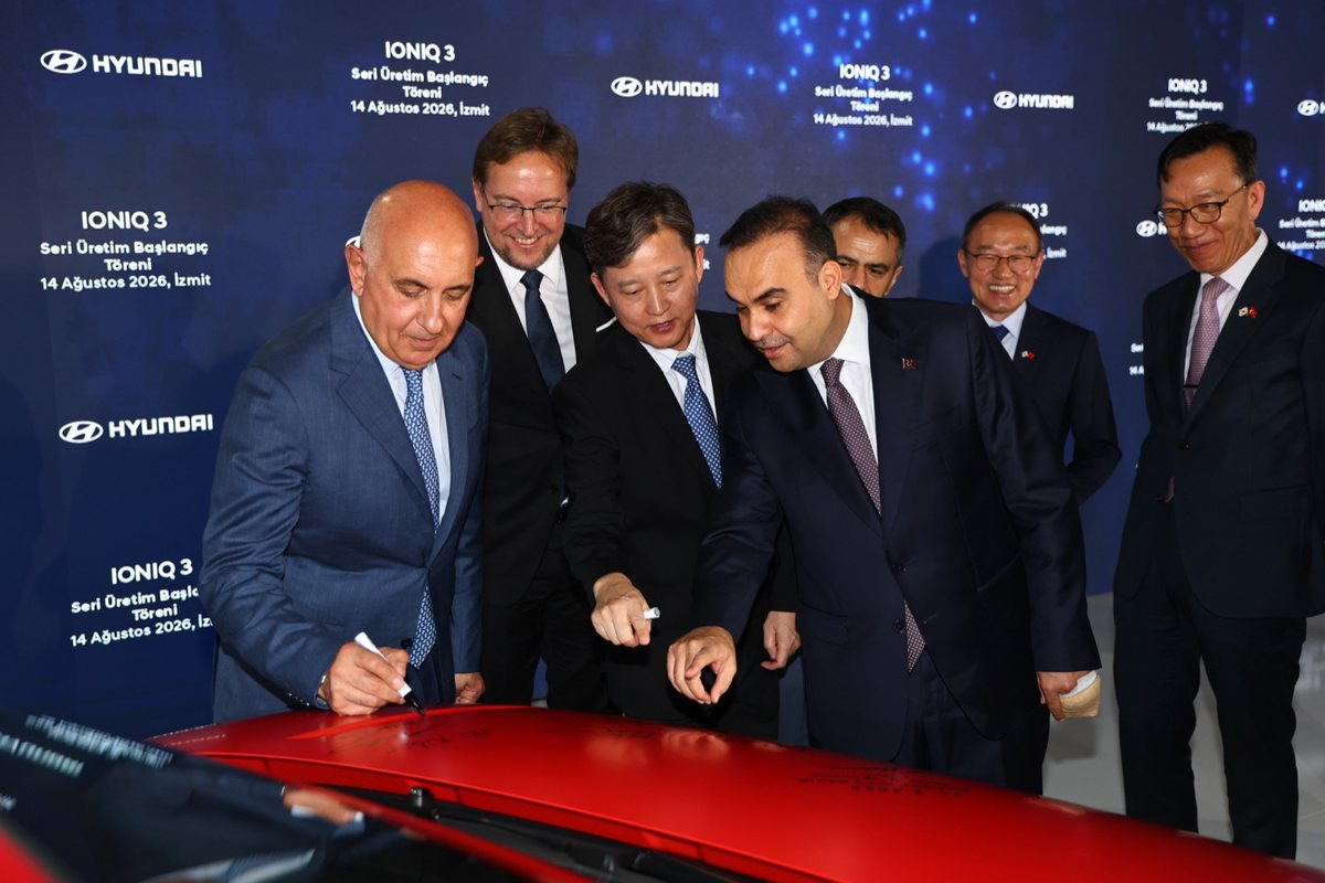IONIQ 3 seri üretimi İzmit fabrikasında başladı