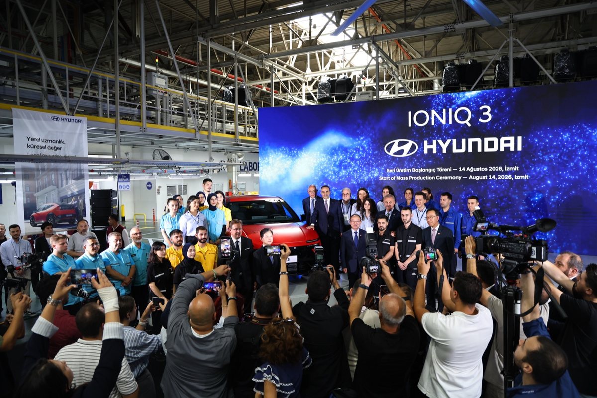 IONIQ 3 seri üretimi İzmit fabrikasında başladı