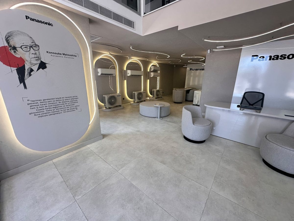 Panasonic'ın Türkiye'deki ilk showroomu Antalya'da açıldı