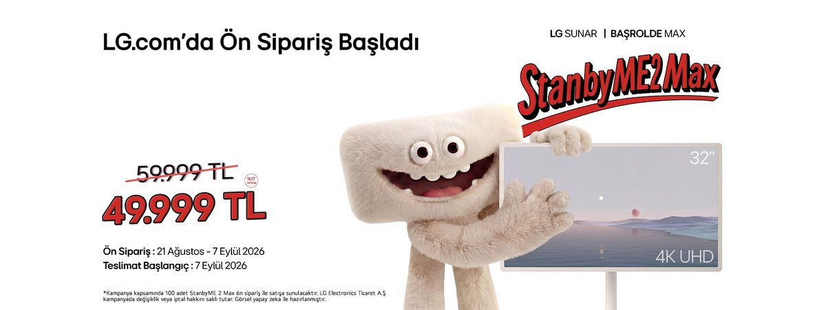 LG yeni StanbyME ekranını ön siparişe açıyor