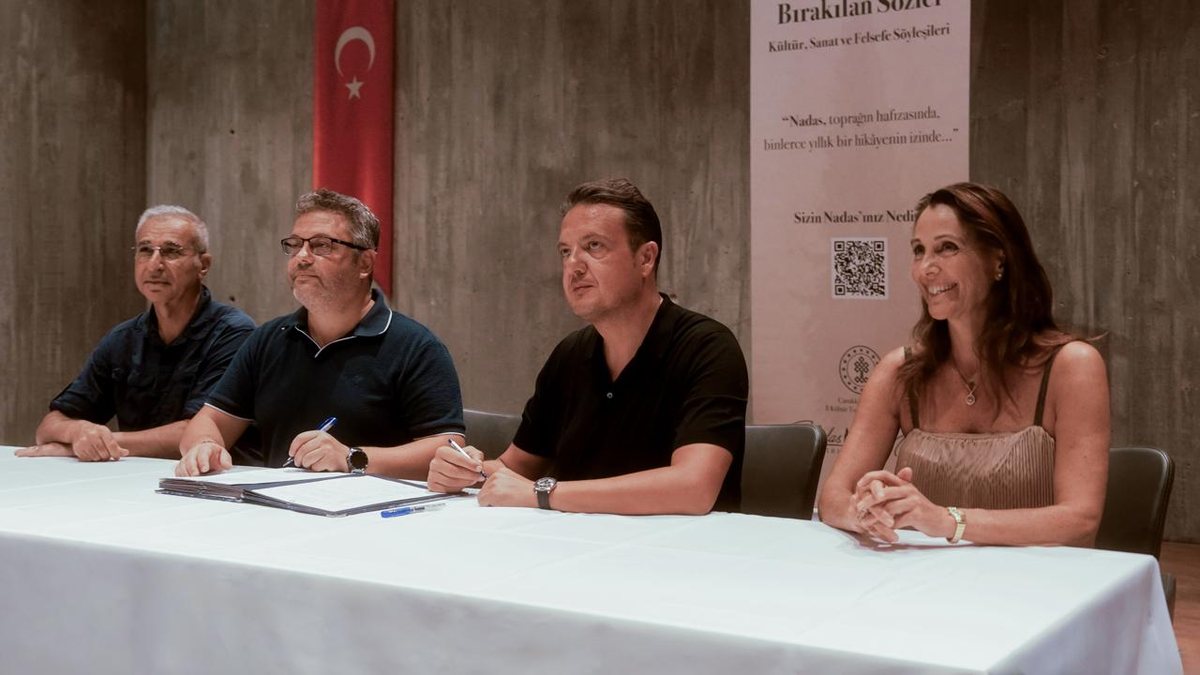 Nadas Assos kazılarına iki yıllığına sponsor oldu