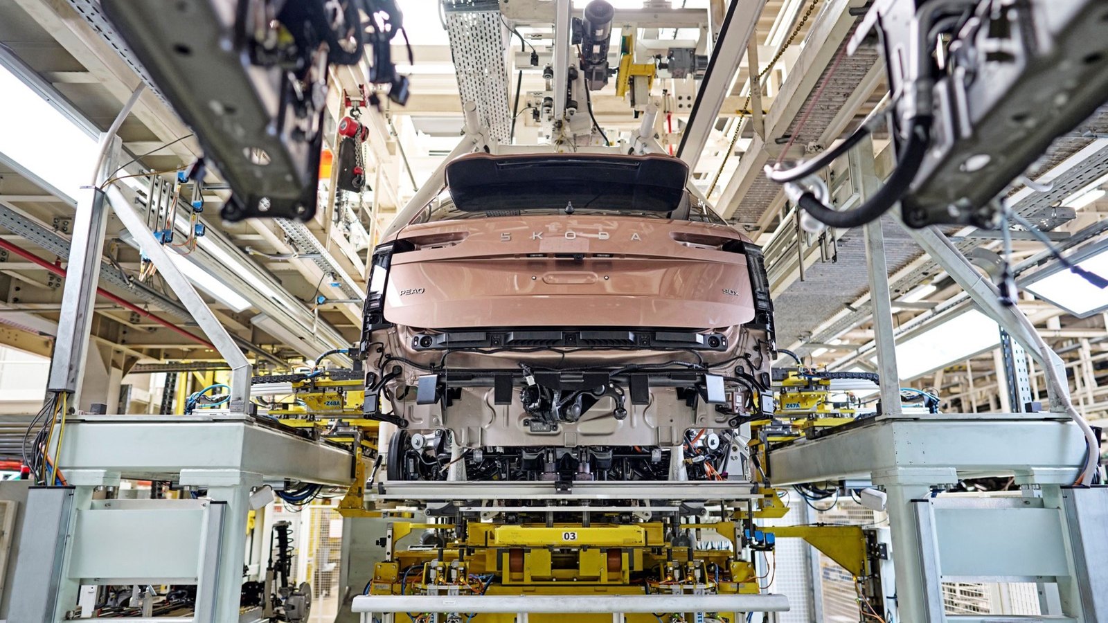 Škoda elektrikli Peaq modelinin seri üretimine başladı