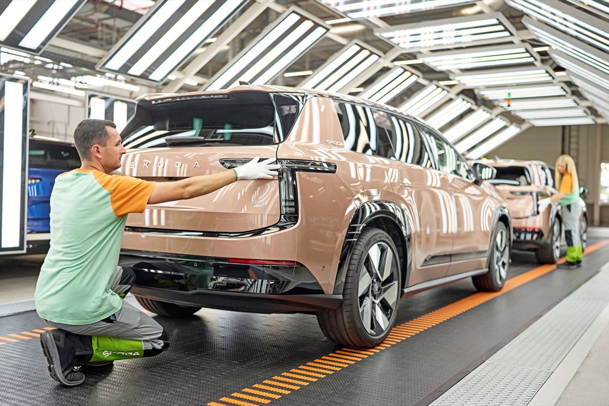 Škoda elektrikli Peaq modelinin seri üretimine başladı