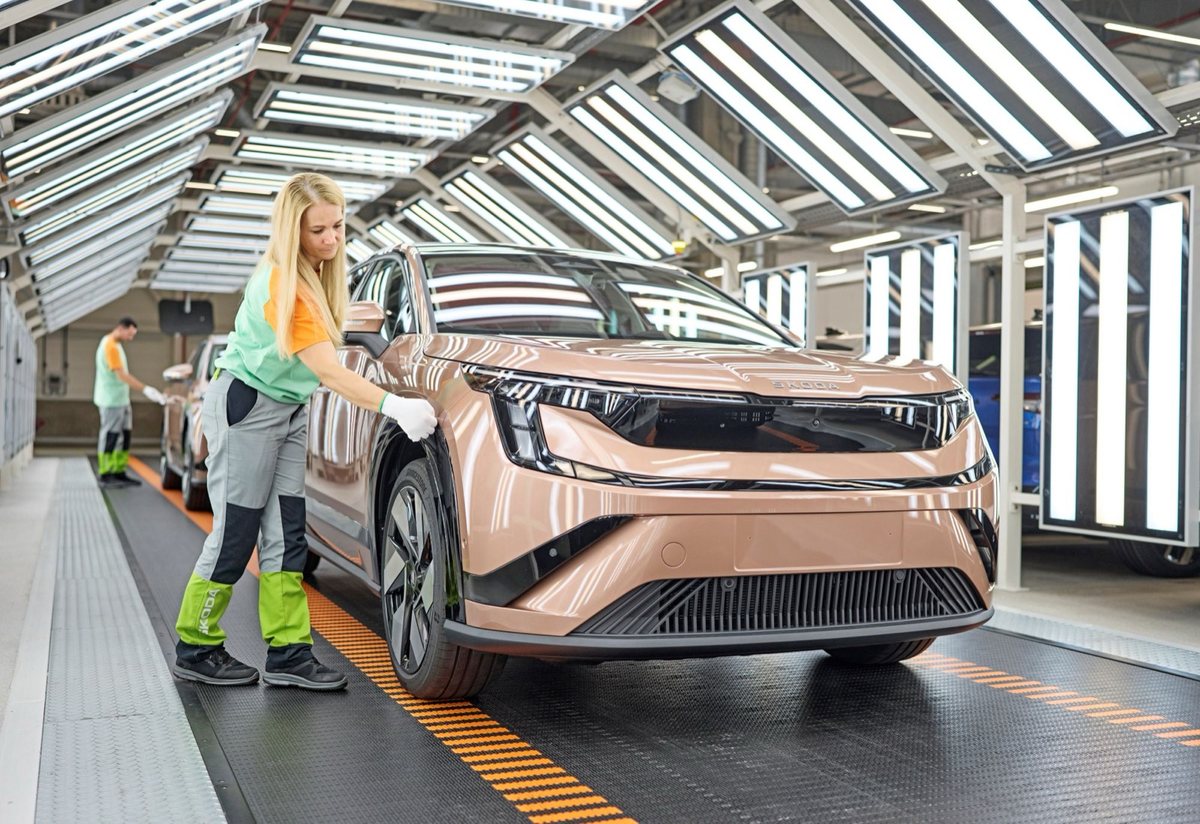 Škoda elektrikli Peaq modelinin seri üretimine başladı