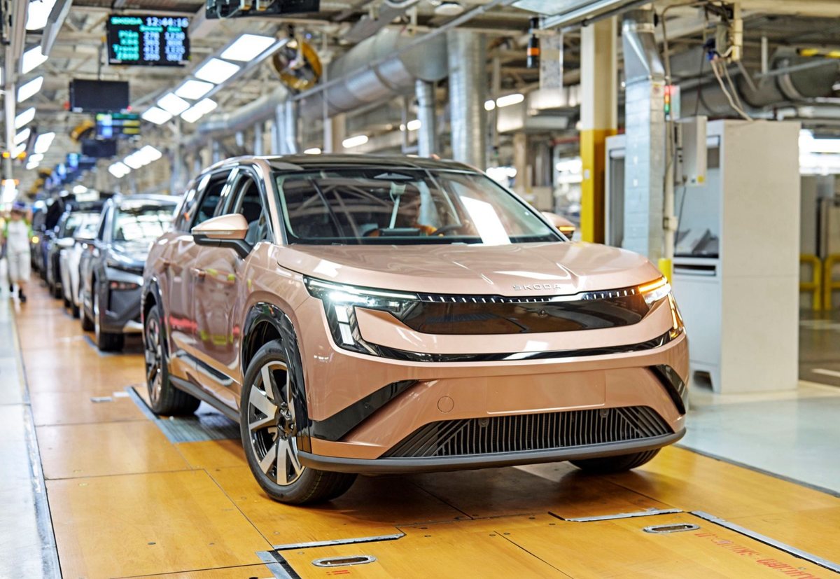 Škoda elektrikli Peaq modelinin seri üretimine başladı