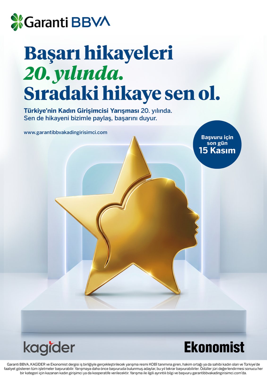 Türkiye’nin Kadın Girişimcisi Yarışması için başvurular başladı