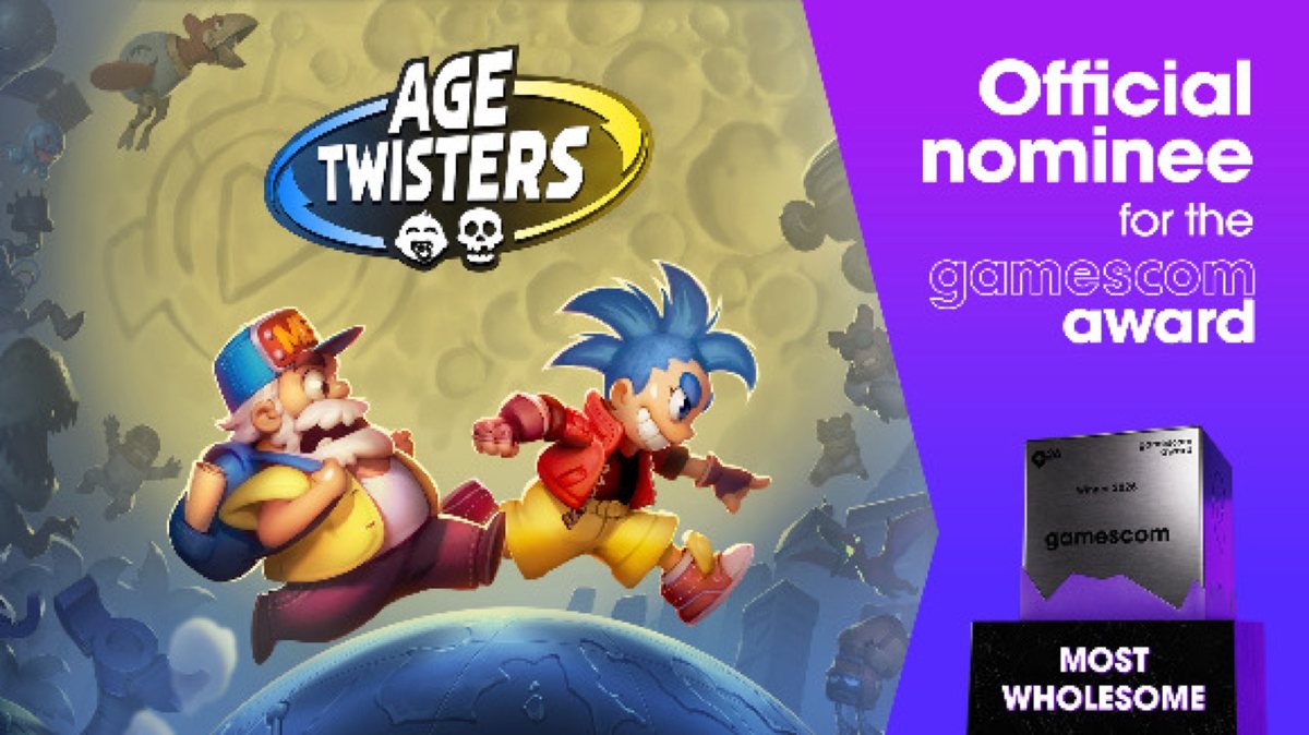 Age Twisters gamescom ödüllerine aday gösterildi