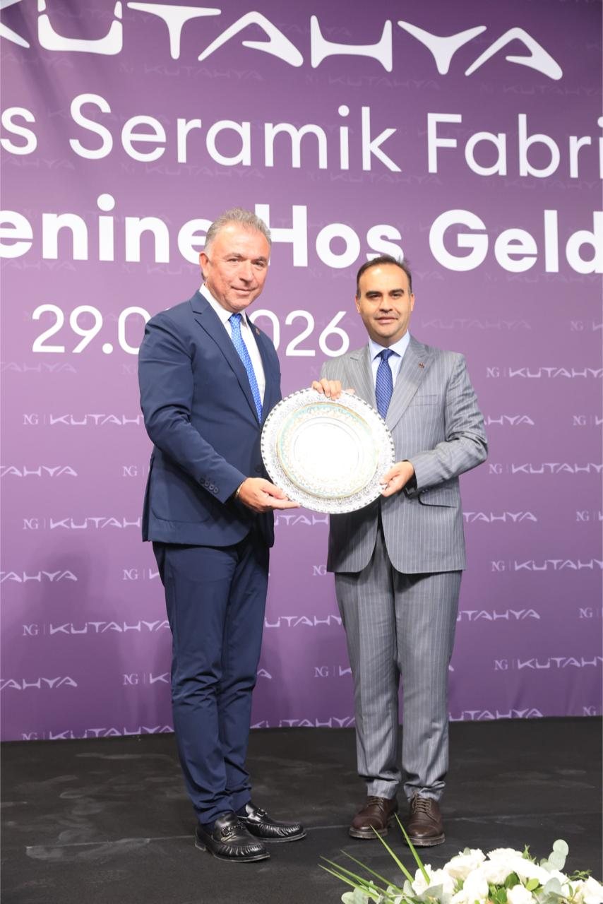 NG Kütahya Seramik yeni fabrikasını hizmete açtı