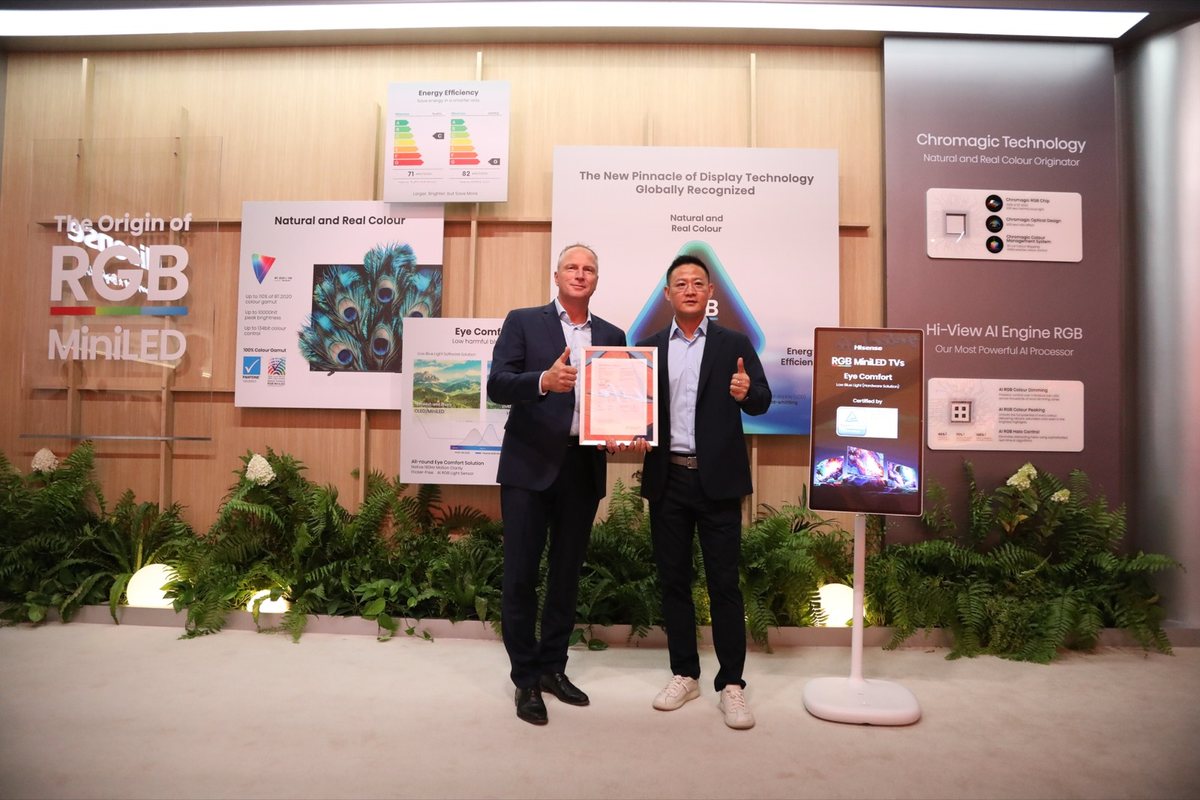 Hisense IFA'da ekran ve ses ürünlerini sergiledi