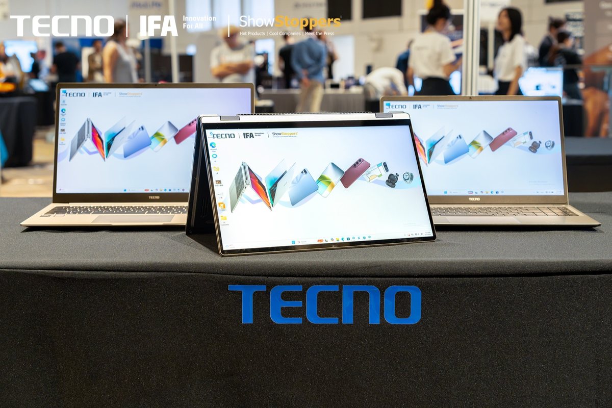 TECNO dönebilen MEGABOOK serisini IFA'da tanıttı