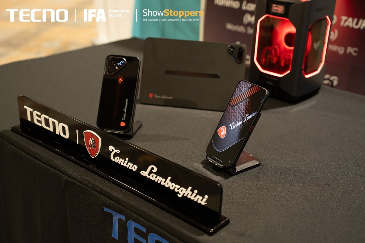 TECNO dönebilen MEGABOOK serisini IFA'da tanıttı