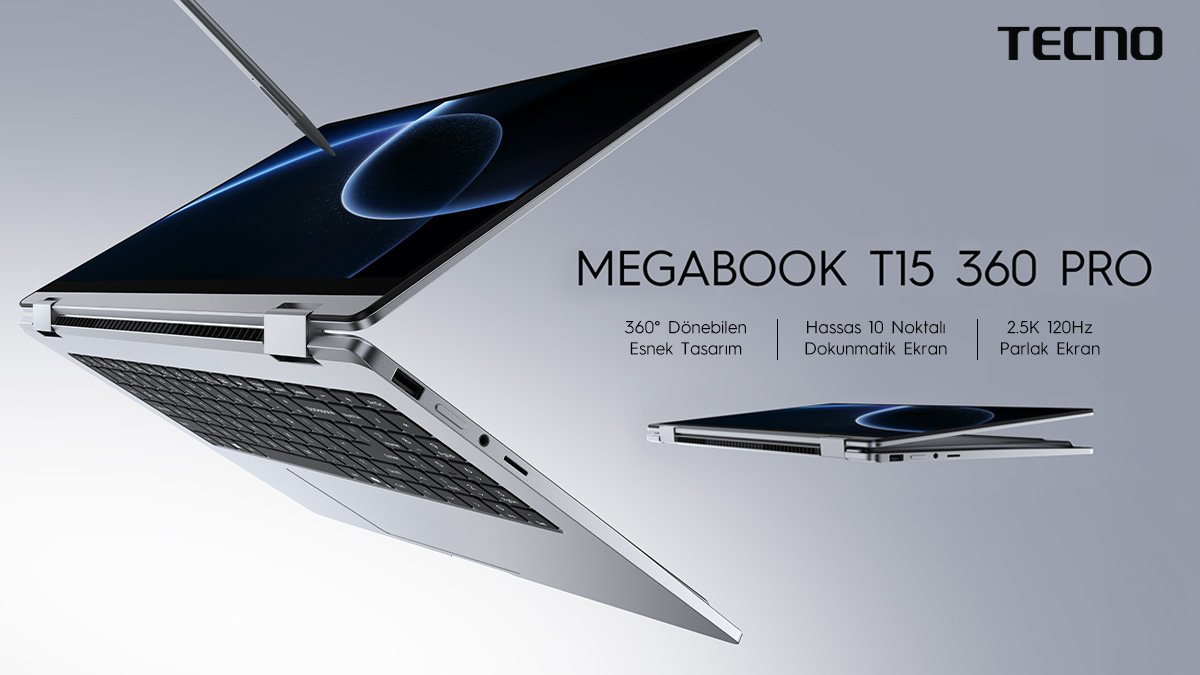 TECNO dönebilen MEGABOOK serisini IFA'da tanıttı