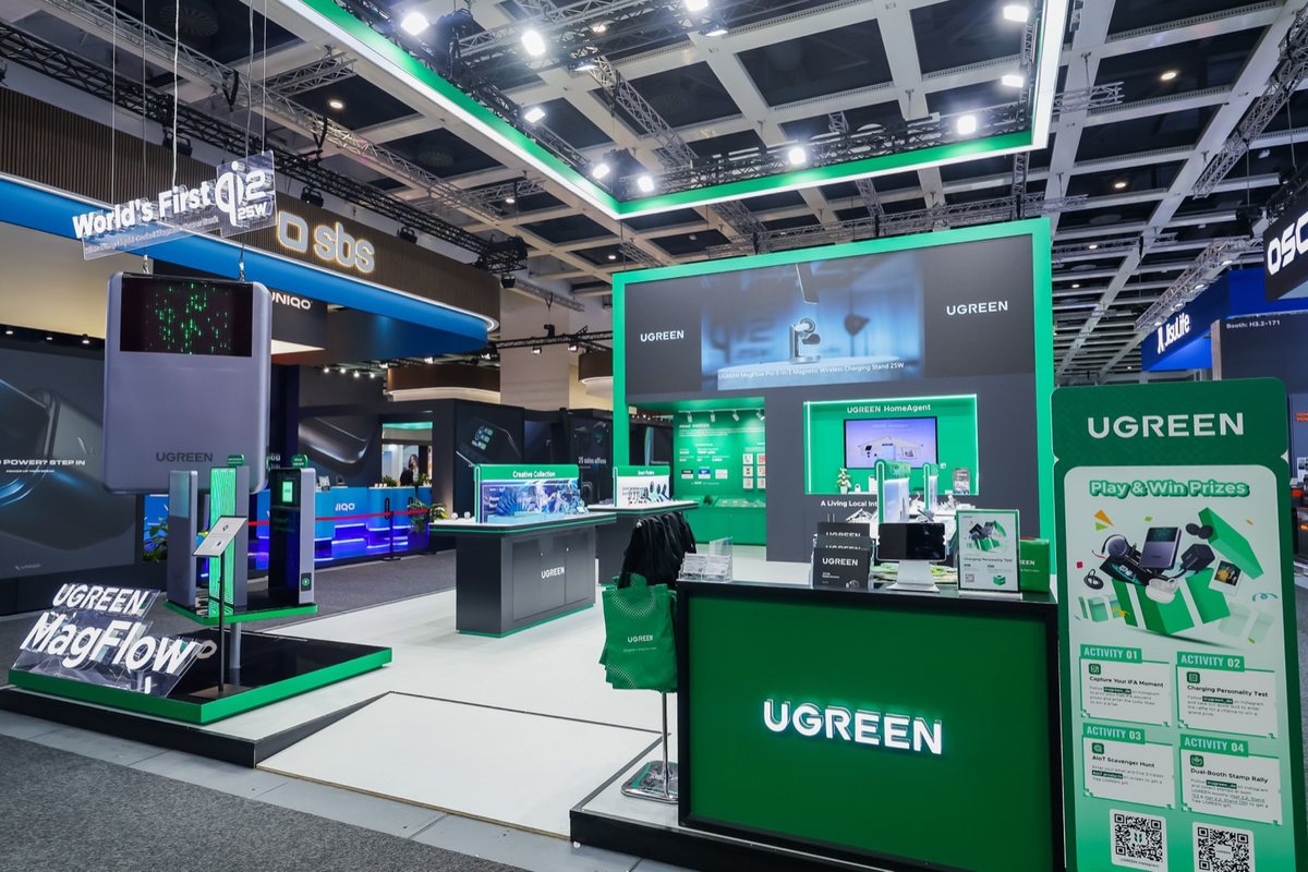 UGREEN MagFlow şarj serisini IFA'da sergiledi
