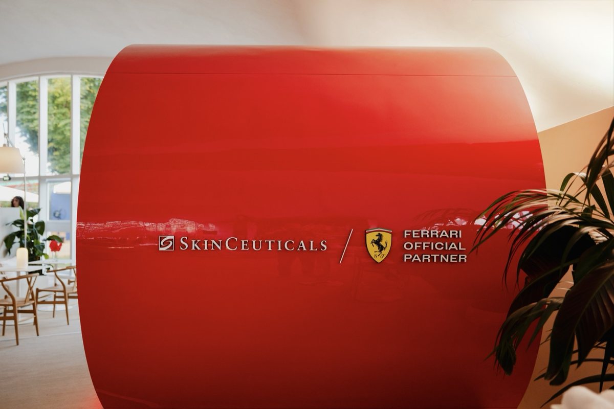 SkinCeuticals, Scuderia Ferrari HP'nin cilt bakımı ortağı oldu