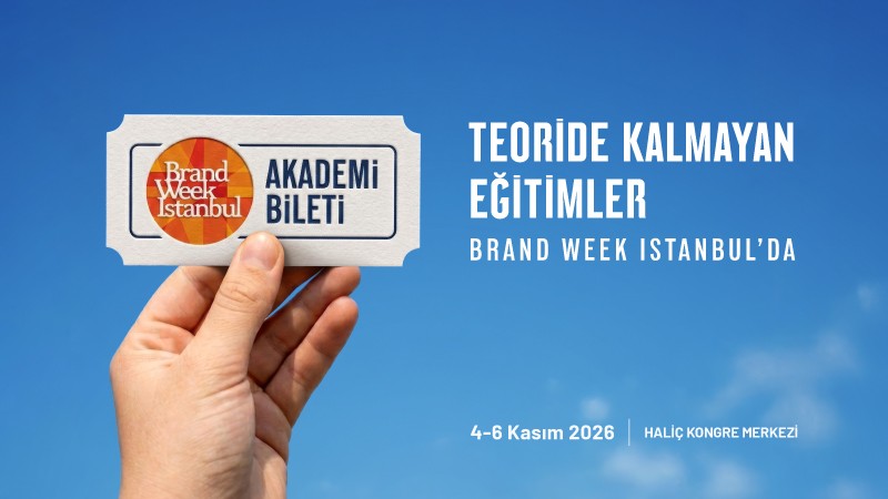 Brand Week Istanbul Akademi Bileti, eğitim sloganı, tarih ve etkinlik mekânı