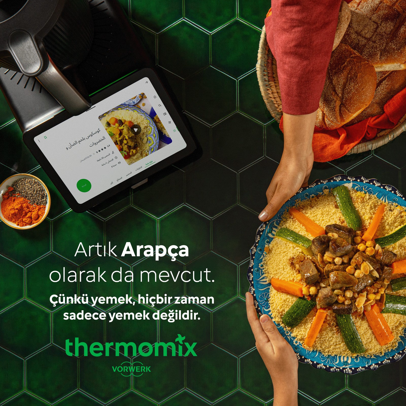 Vorwerk, Cookidoo Asistanı’nı ve TM7 için Arapça dil seçeneğini sunuyor