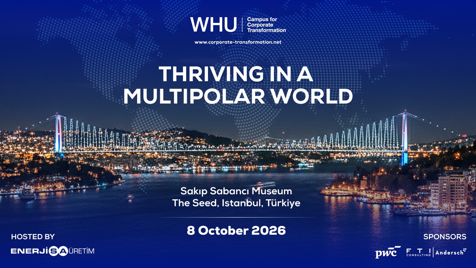 Enerjisa Üretim, WHU CCT konferansını 8 Ekim’de İstanbul’da ağırlayacak