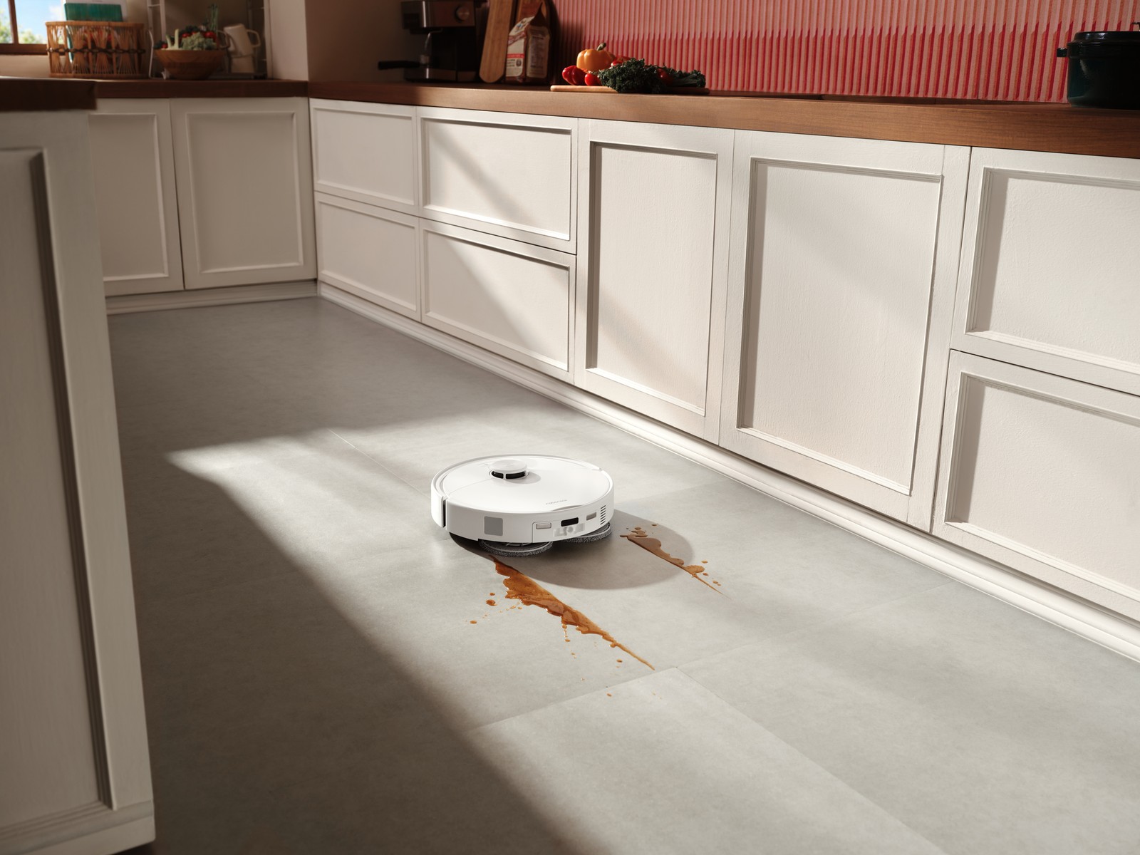Roborock Qrevo 2 Pro paspasları 75°C’ye kadar sıcak suyla yıkıyor