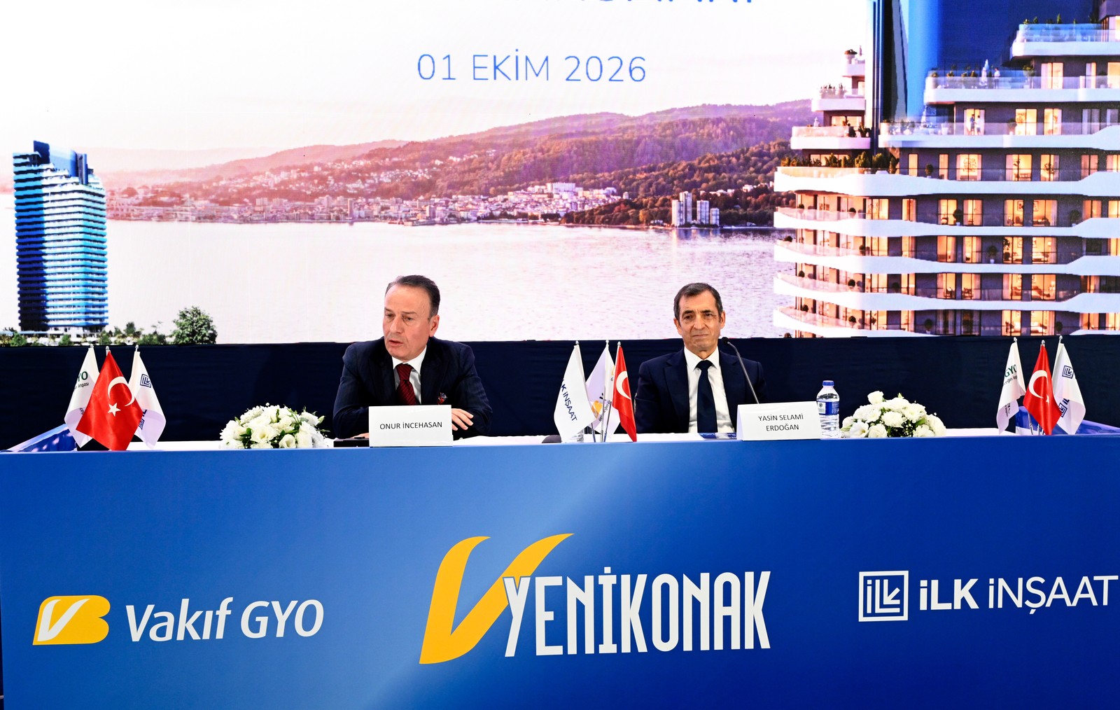 Vakıf GYO ve İlk İnşaat, 12,6 milyar TL’lik VYeniKonak’ı tanıttı