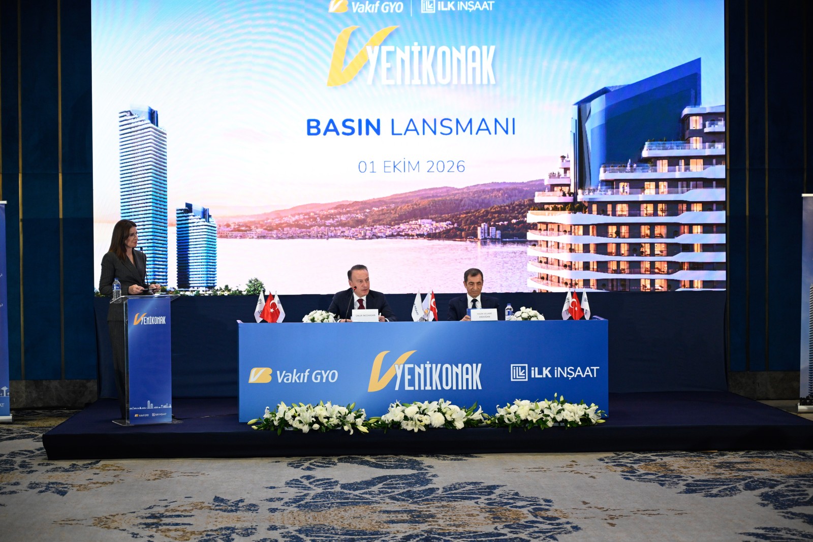 Vakıf GYO ve İlk İnşaat, 12,6 milyar TL’lik VYeniKonak’ı tanıttı