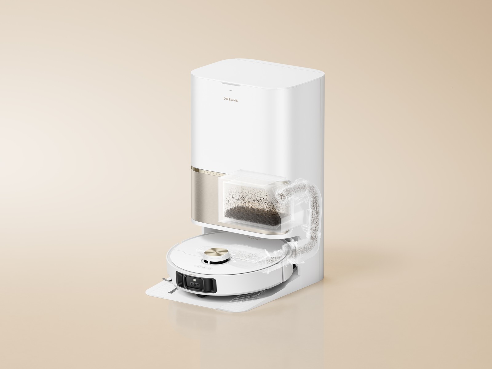 Dreame L50s Pro Ultra paspasları 100°C’ye varan sıcak suyla yıkıyor