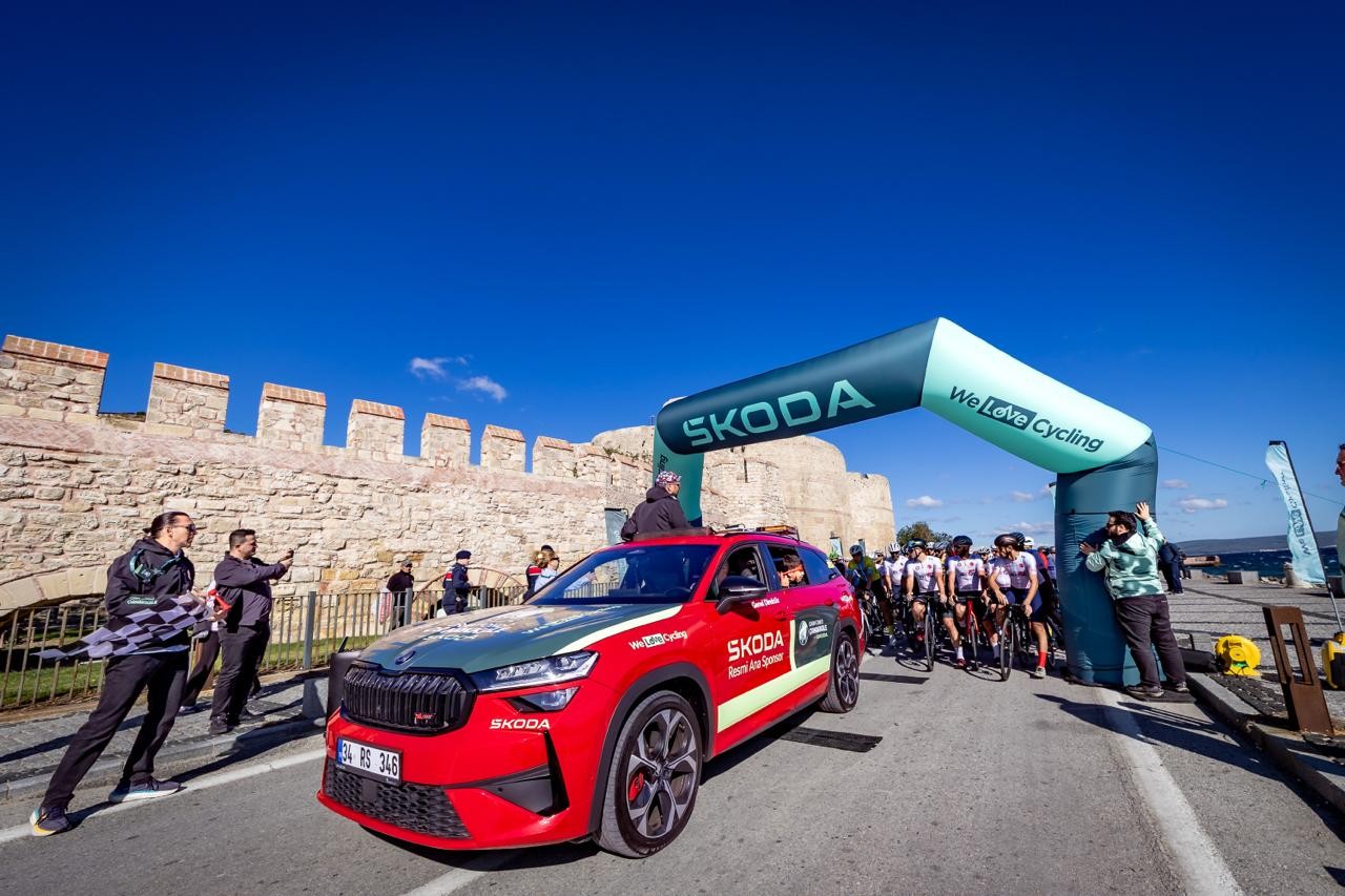 ŠKODA Çanakkale Gran Fondo’da 13 ülkeden 924 bisikletçi pedal çevirdi