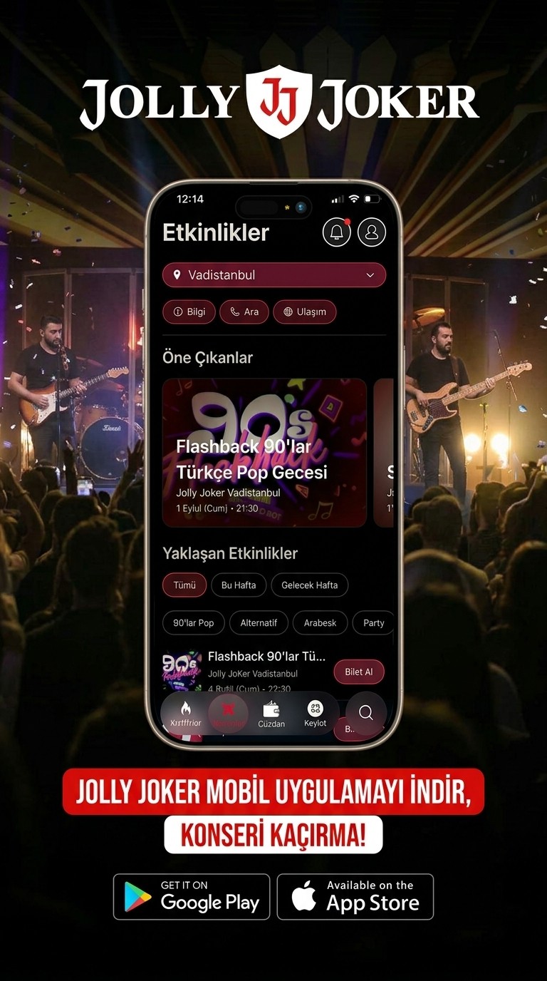 Jolly Joker Mobil Uygulaması bilet, sipariş ve cüzdanı birleştirdi