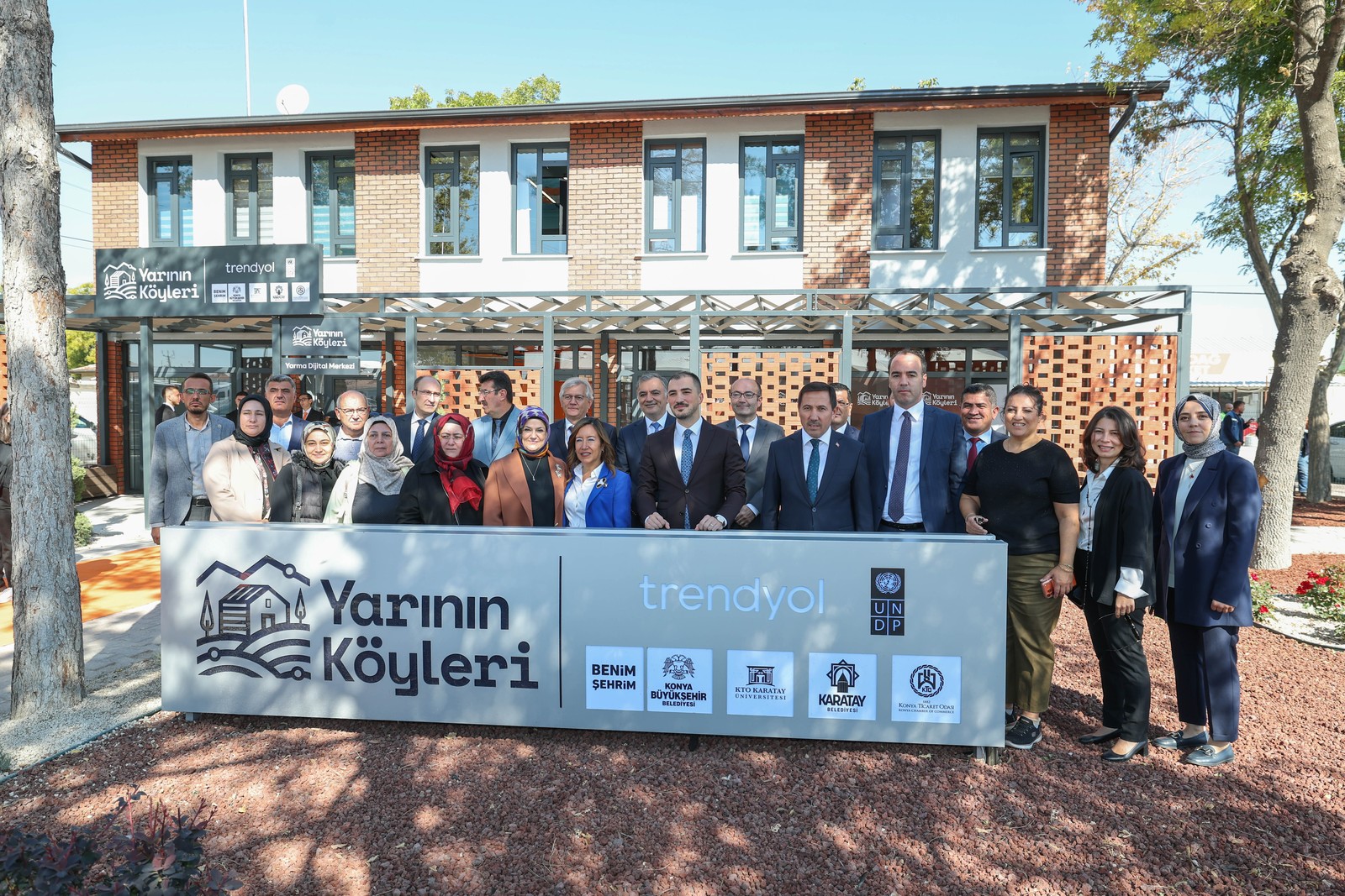 Trendyol ve UNDP’nin altıncı Dijital Merkezi Konya Yarma’da açıldı