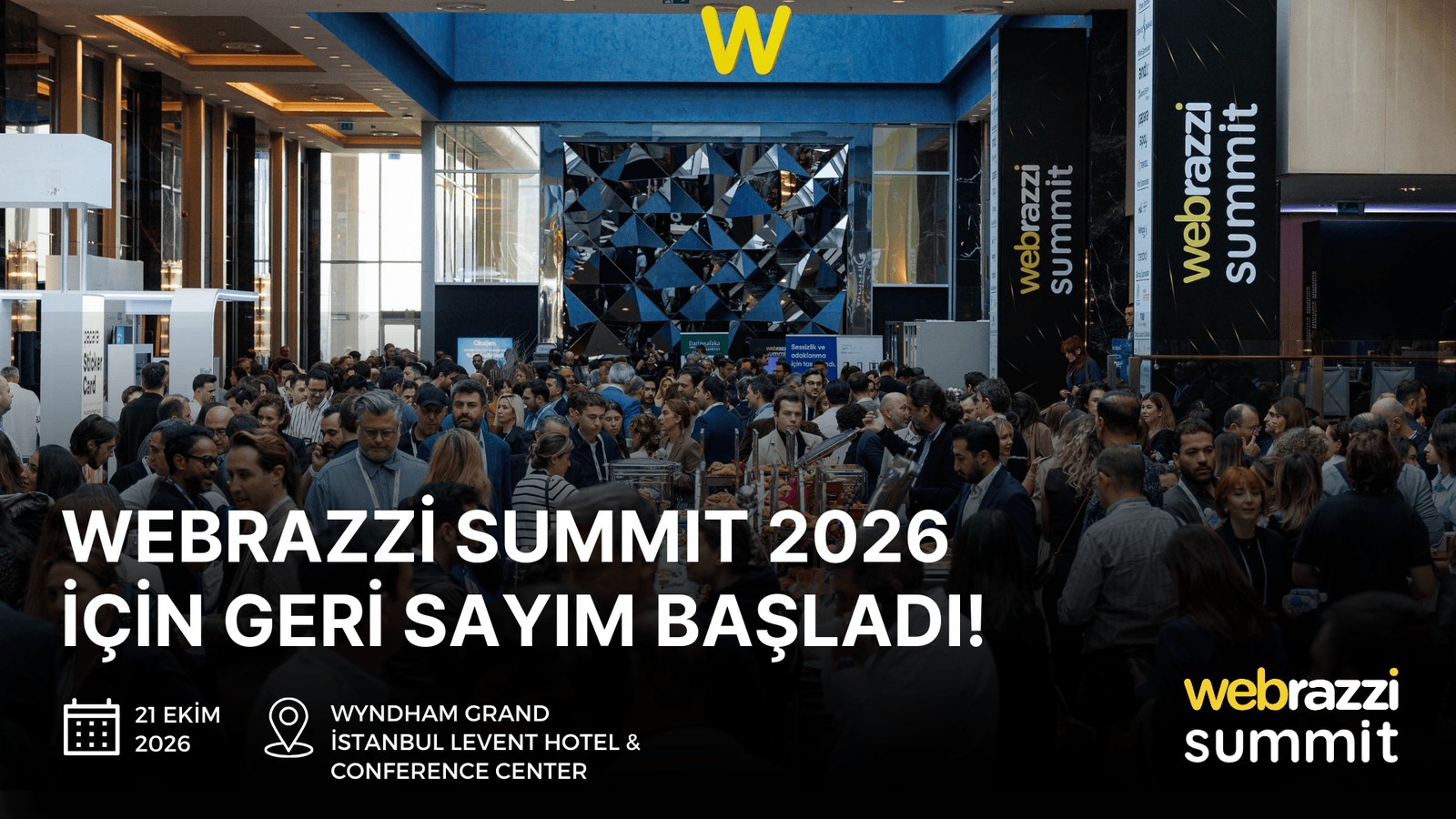 Webrazzi Summit 2026, 21 Ekim’de İstanbul’da dört sahnede düzenlenecek