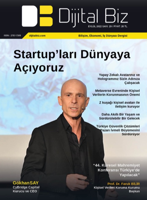 Eylül 2022 sayısı kapağı