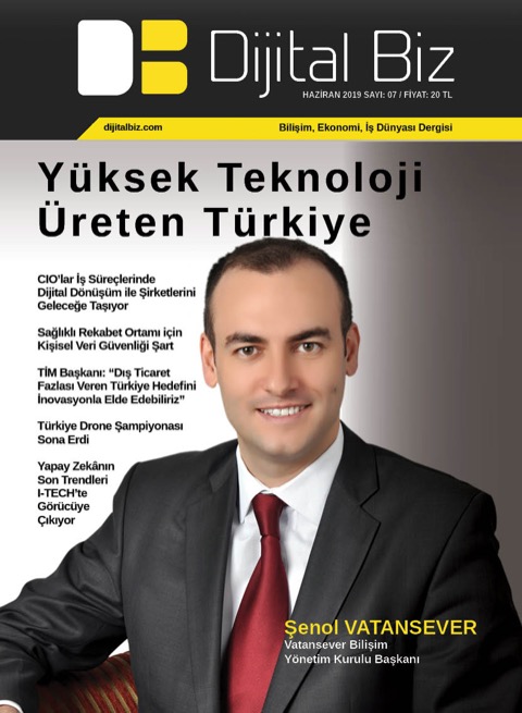 Haziran 2019 sayısı kapağı