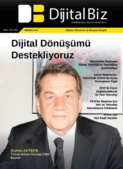 Haziran 2021 sayısı kapağı