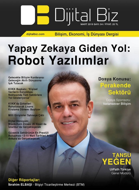 Mart 2019 sayısı kapağı