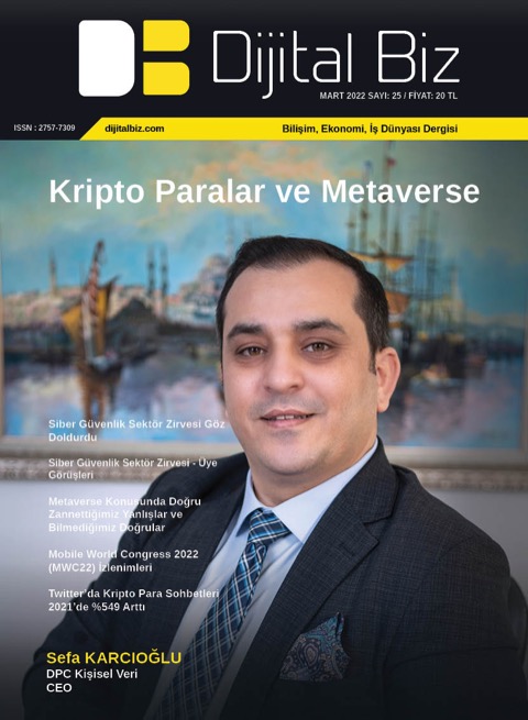 Mart 2022 sayısı kapağı