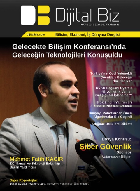 Mayıs 2019 sayısı kapağı