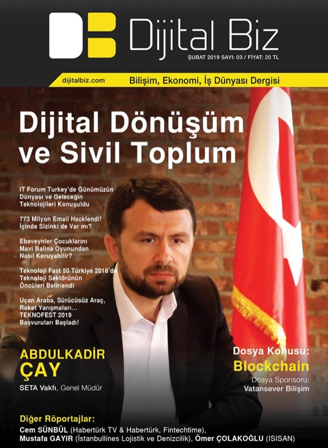 Şubat 2019 sayısı kapağı
