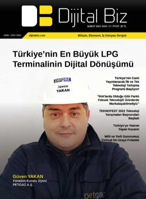 Şubat 2021 sayısı kapağı