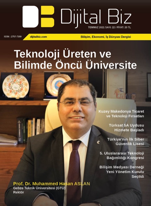 Temmuz 2021 sayısı kapağı